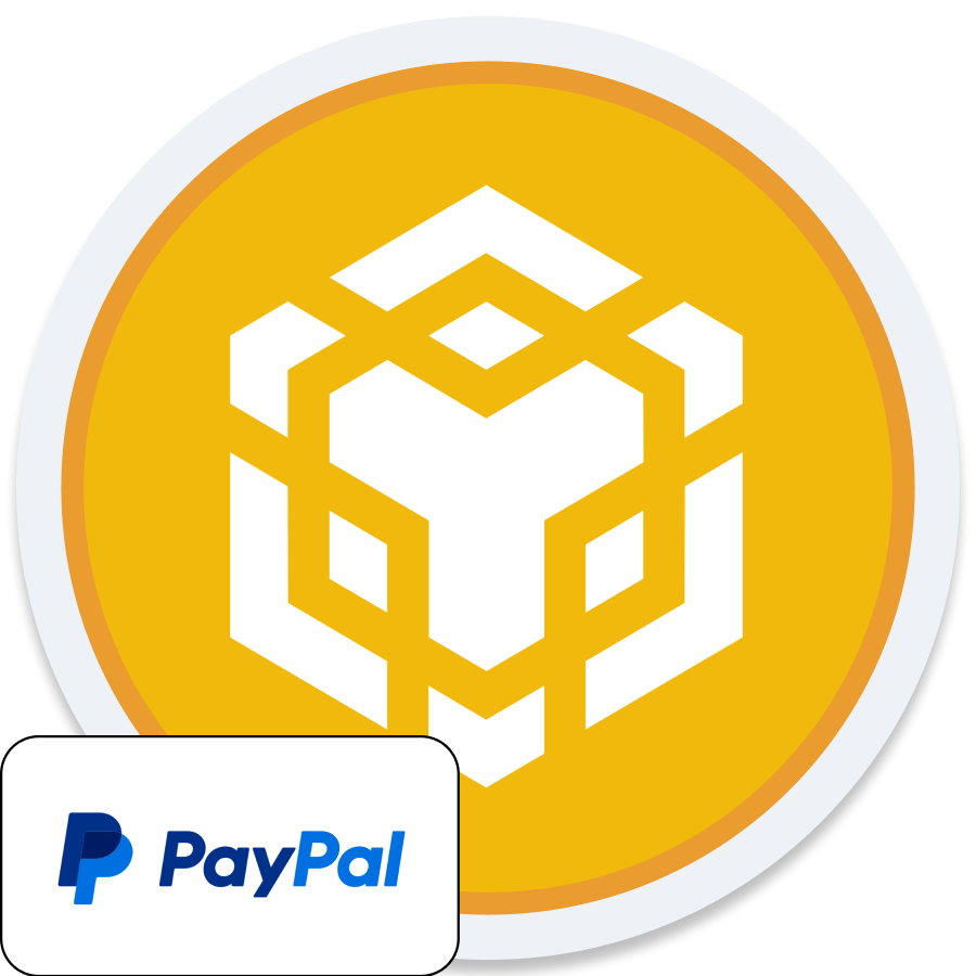 Binance Coin Paypal - LOGO
