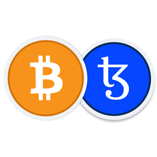 Swap Bitcoin (BTC) for Tezos (XTZ)