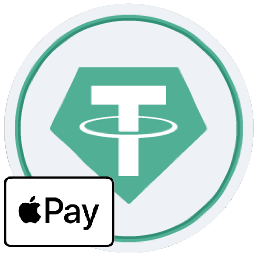 Buy Tether with Apple Pay