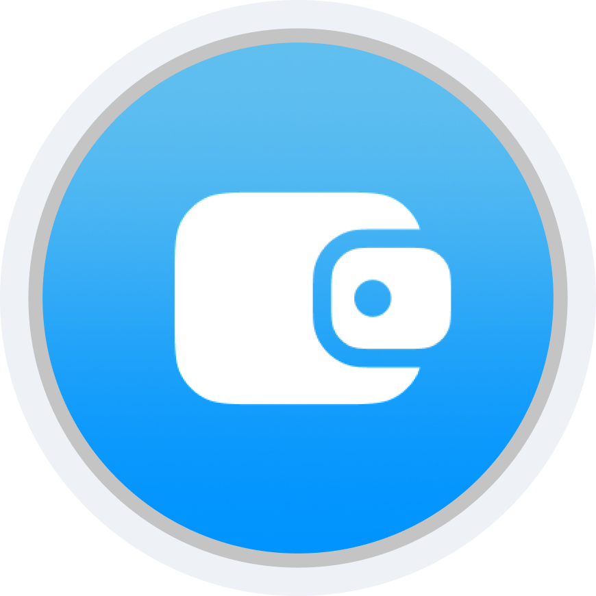 Telegram wallet logo